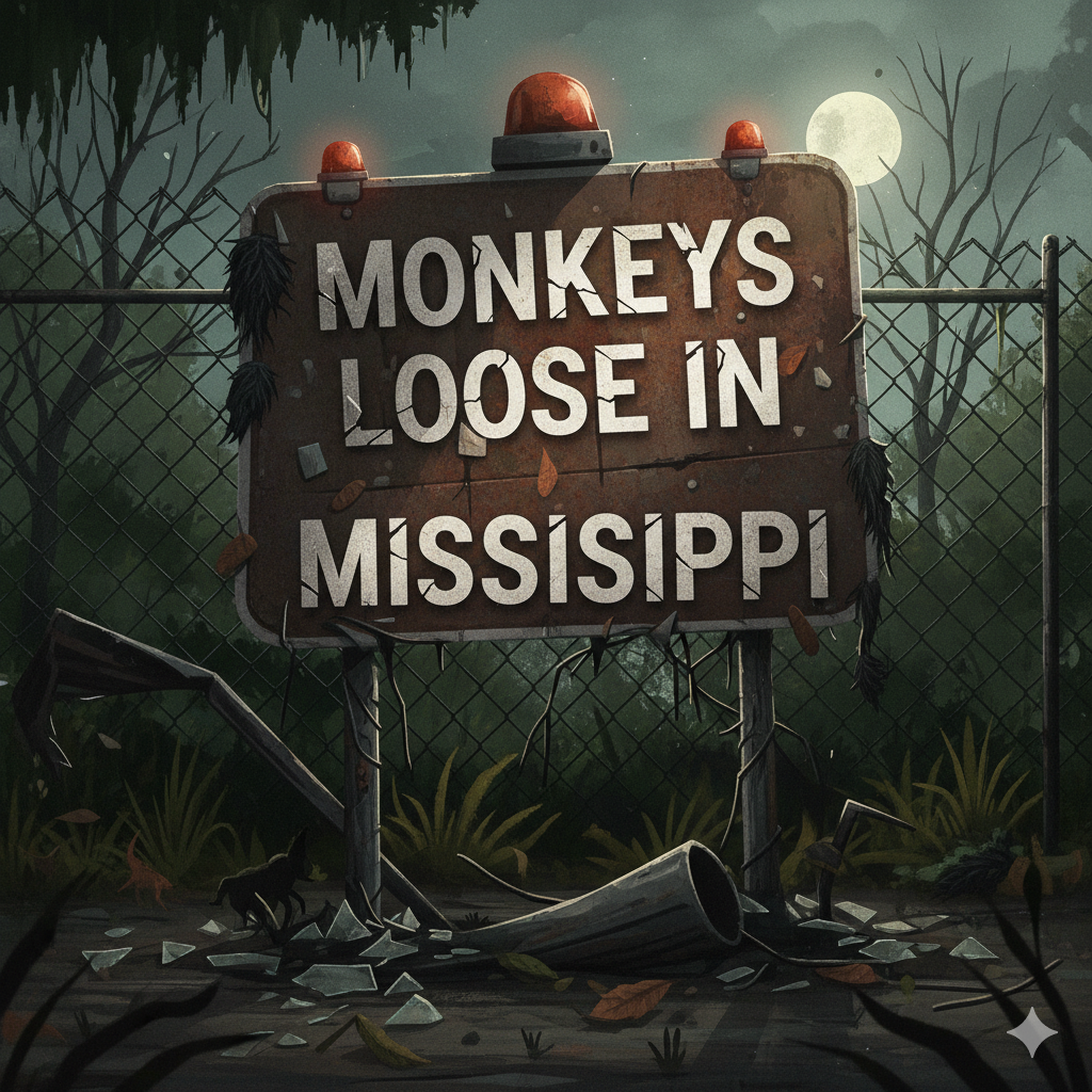 monkeys loose in mississippi