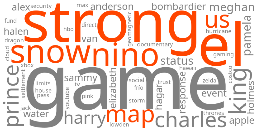 strong el nino snow map us