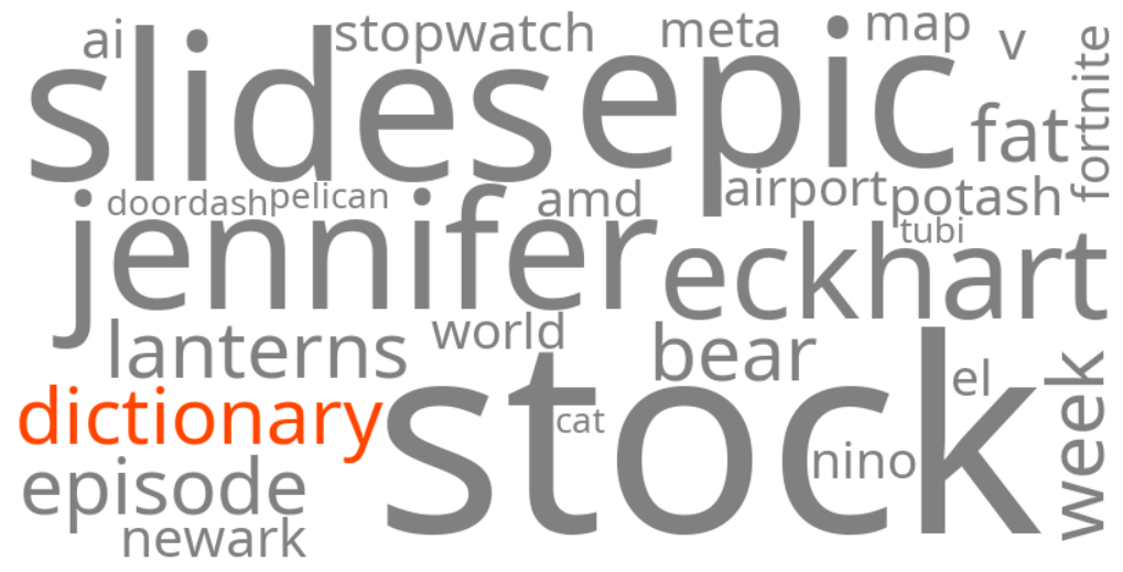 dictionary